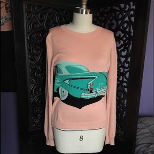 LCadillac pink sweater